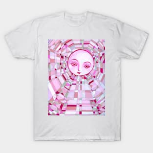 Pink Diamond Moon T-Shirt